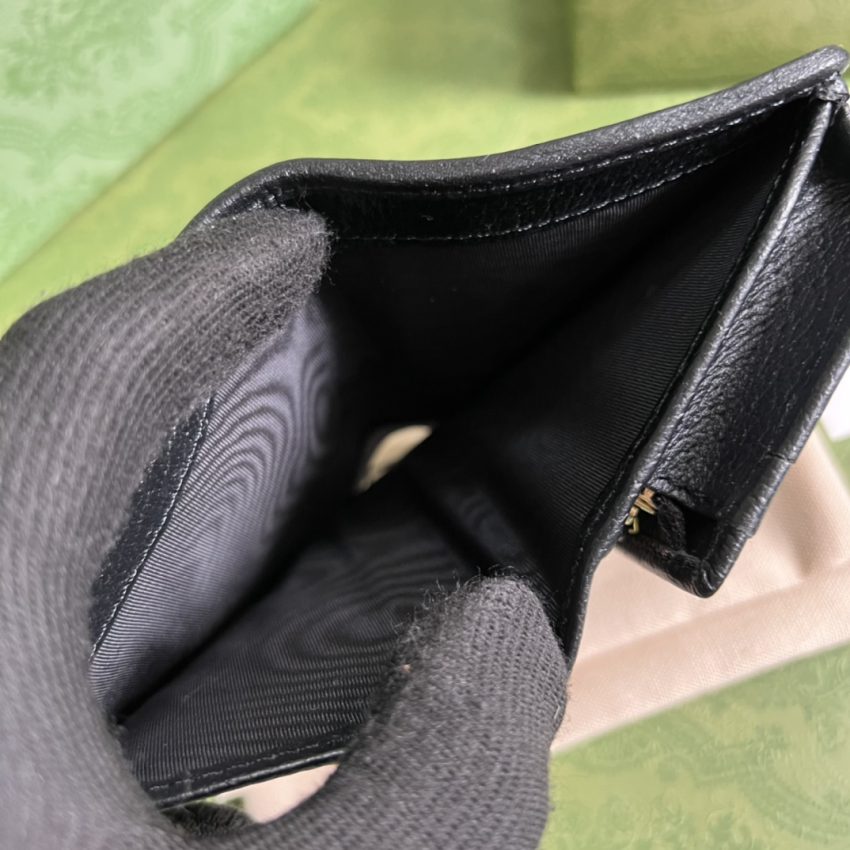 Replica Gucci Horsebit 1955 Wallet Black - high-quality designer bag clone