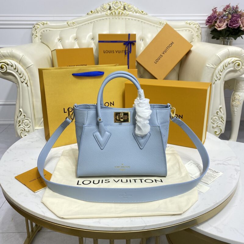 Replica Louis Vuitton On My Side PM Sky Blue - 1:1 designer replica handbag