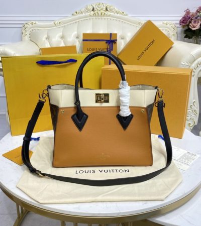 Replica Louis Vuitton On My Side 3 Brown - high-end fake designer purse