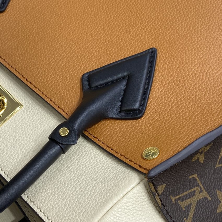 Replica Louis Vuitton On My Side 3 Brown - authentic-look luxury purse replica