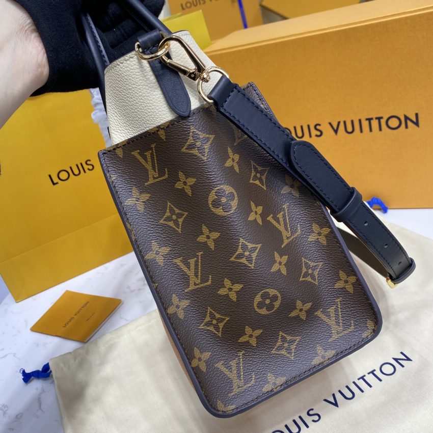 Replica Louis Vuitton On My Side 3 Brown - elite superclone designer purse