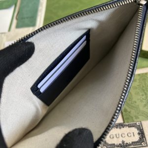 Replica Gucci Ophidia Web Clutch Blue - high-quality designer bag clone