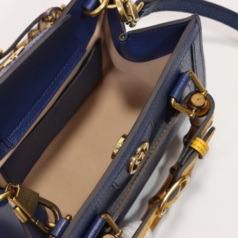 Replica Gucci Diana Small Tote Blue - top-rated replica designer bag