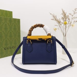 Replica Gucci Diana Small Tote Blue - best quality luxury bag dupe