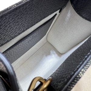 Replica Gucci Ophidia Mini Tote Bag Black Denim - premium-grade designer purse dupe