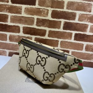 Replica Gucci Double G Waist Bag Beige - premium 1:1 fake handbag model