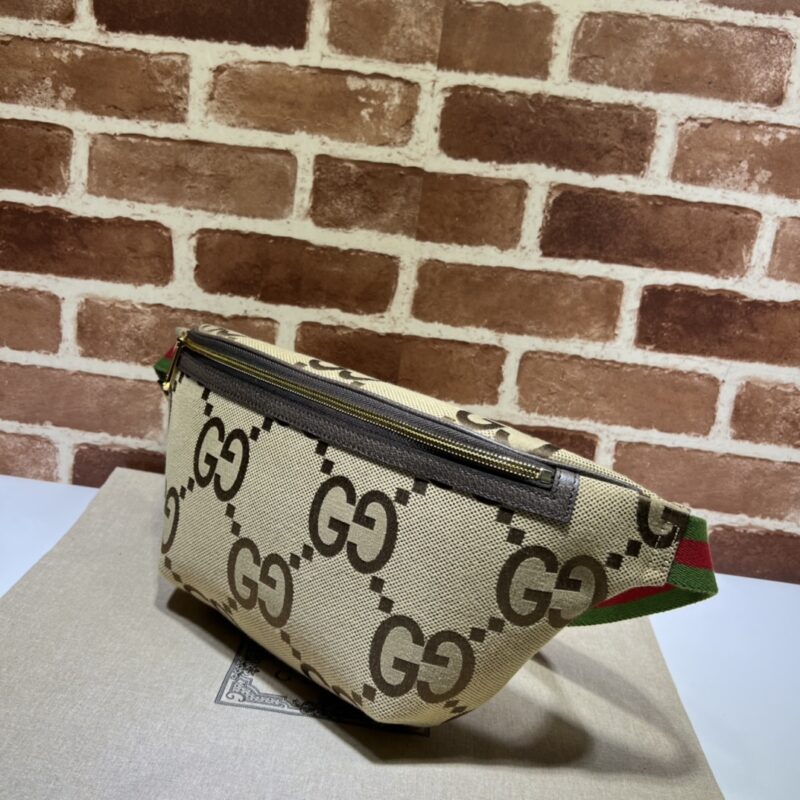 Replica Gucci Double G Waist Bag Beige - premium 1:1 fake handbag model