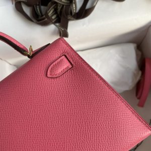 Replica Hermes Kelly Epsom Lipstick - premium 1:1 fake handbag model