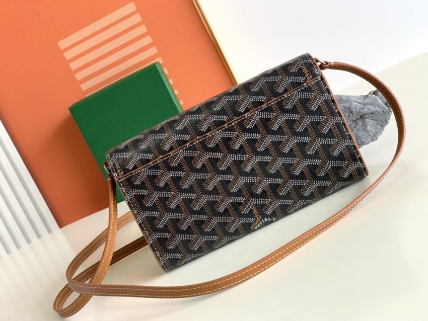 Replica Goyard Varenne Continental Wallet Brown - 1:1 designer replica handbag