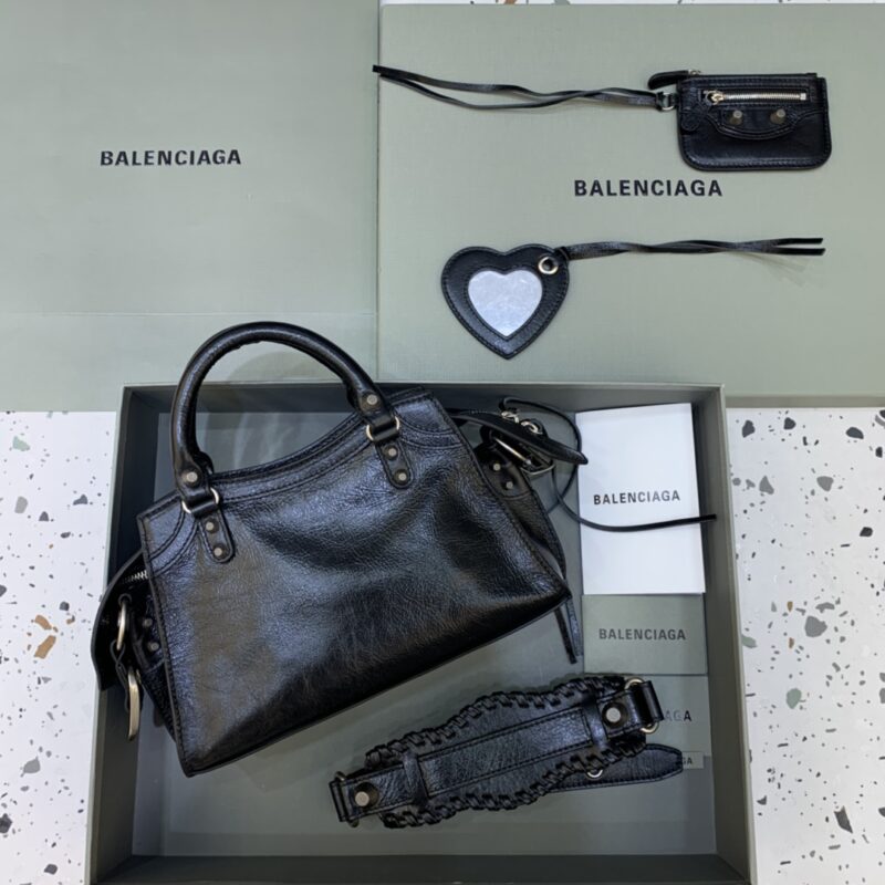 Replica Balenciaga Le City Black - best quality luxury bag dupe