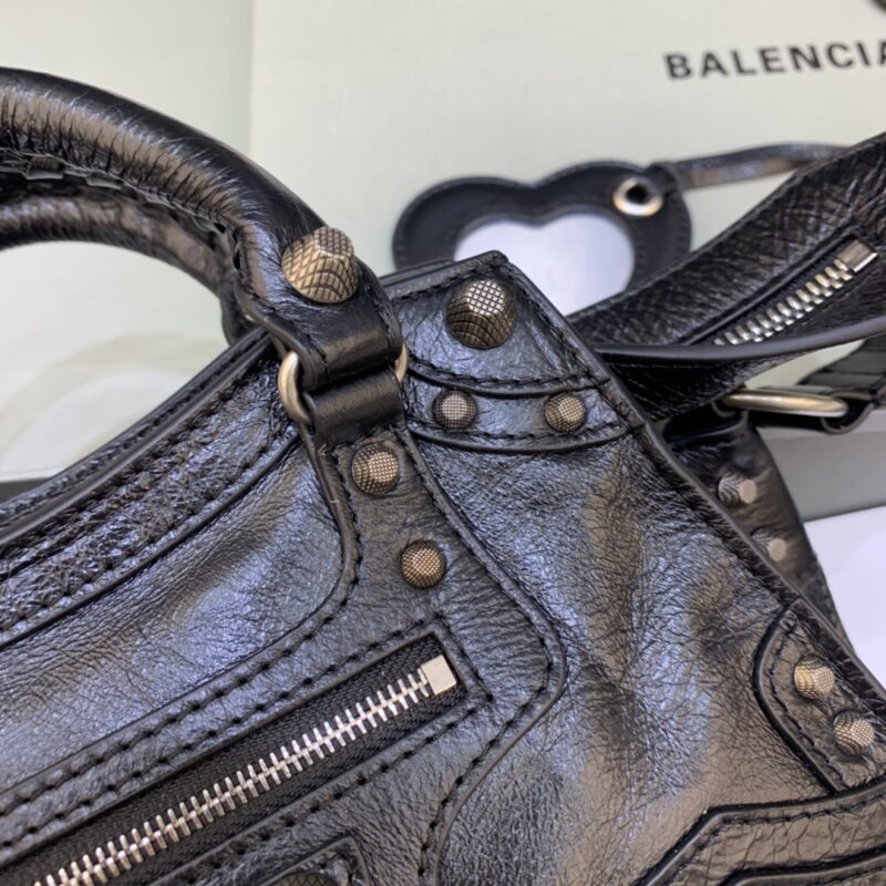 Replica Balenciaga Le City Black - elite superclone designer purse