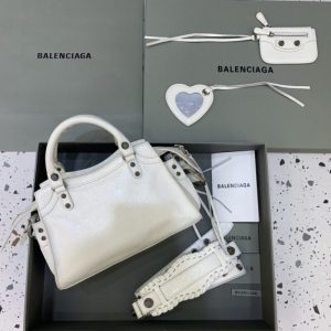 Replica Balenciaga Le City White - best-selling designer handbag dupe