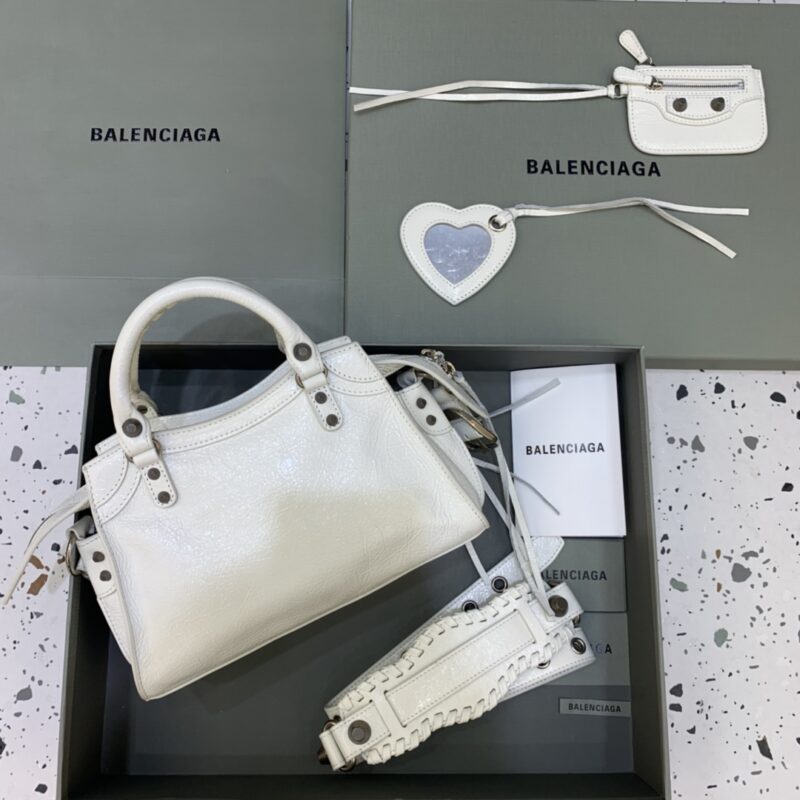 Replica Balenciaga Le City White - best-selling designer handbag dupe