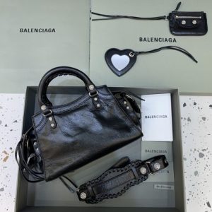 Replica Balenciaga Le City Black Diamond - near-authentic luxury replica handbag