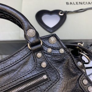 Replica Balenciaga Le City Black Diamond - near-authentic luxury replica handbag