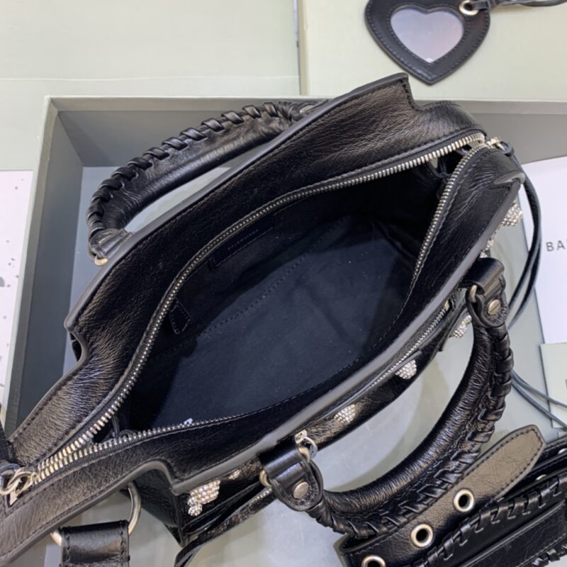 Replica Balenciaga Le City Black Diamond - near-authentic luxury replica handbag