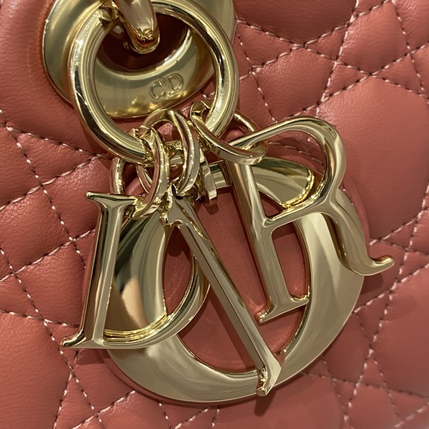 Replica Dior Lady D-Joy Large Bag Coral - ultra-realistic fake designer tote