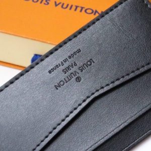 Replica Louis Vuitton Slender Wallet Full Black - top-rated replica designer bag