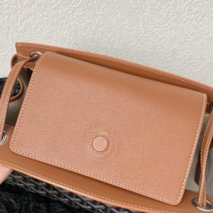 Replica Goyard Rouette Souple Brown - best quality luxury bag dupe