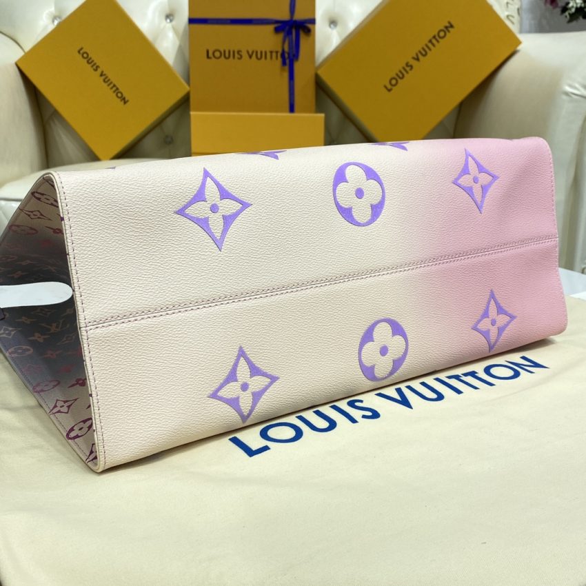 Replica LV OnTheGo Large Purple - premium 1:1 fake handbag model