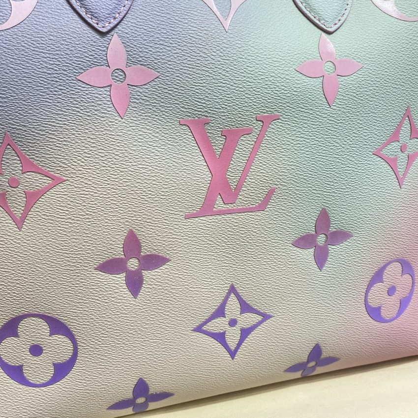 Replica LV OnTheGo Large Purple - high-accuracy replica luxury purse