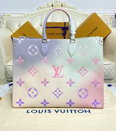 Replica LV OnTheGo Large Purple - ultra-realistic fake designer tote