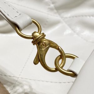 Replica CHANEL 22 Medium Handbag White - best quality luxury bag dupe