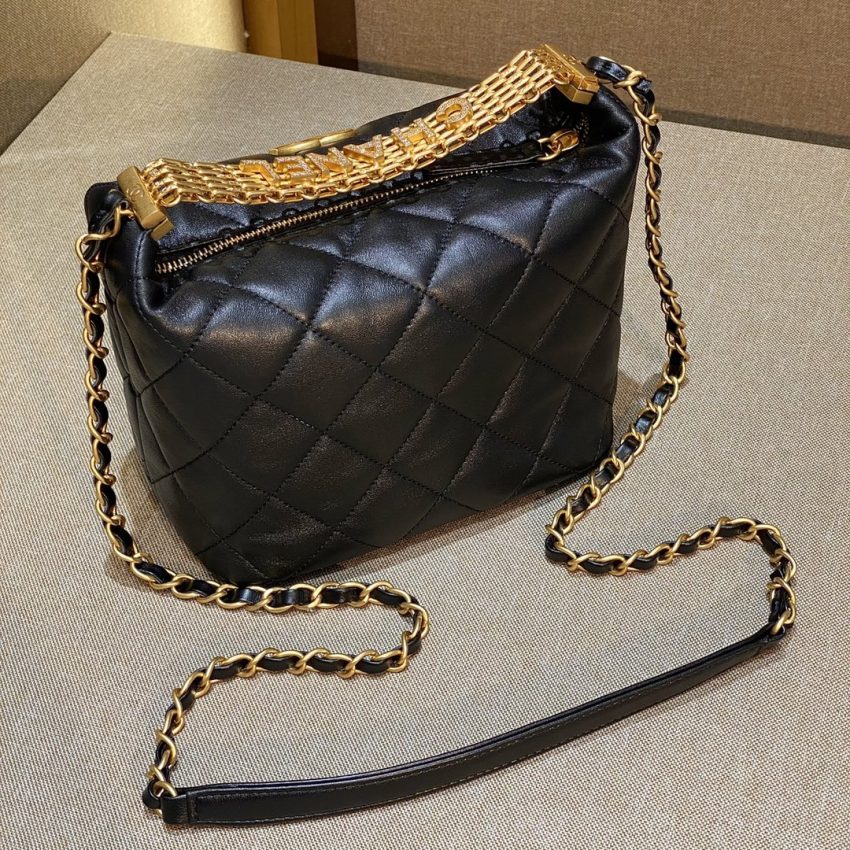 Replica CHANEL 22s Hobo Rhinestone - top-rated replica designer bag