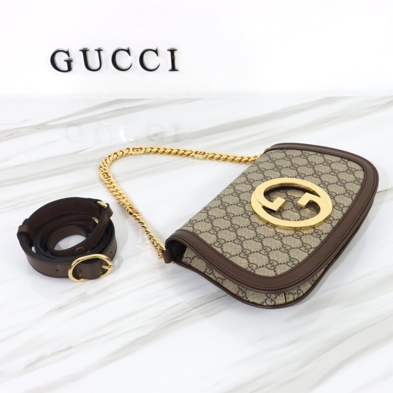 Replica Gucci Blondie Canvas Brown - elite superclone designer purse