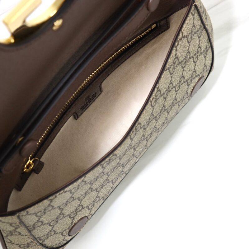 Replica Gucci Blondie Canvas Brown - top-tier luxury replica shoulder bag