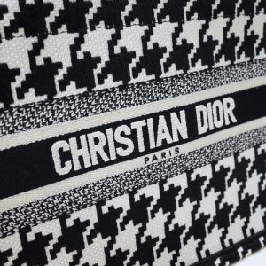Replica Dior Tote Book Houndstooth - best-selling designer handbag dupe