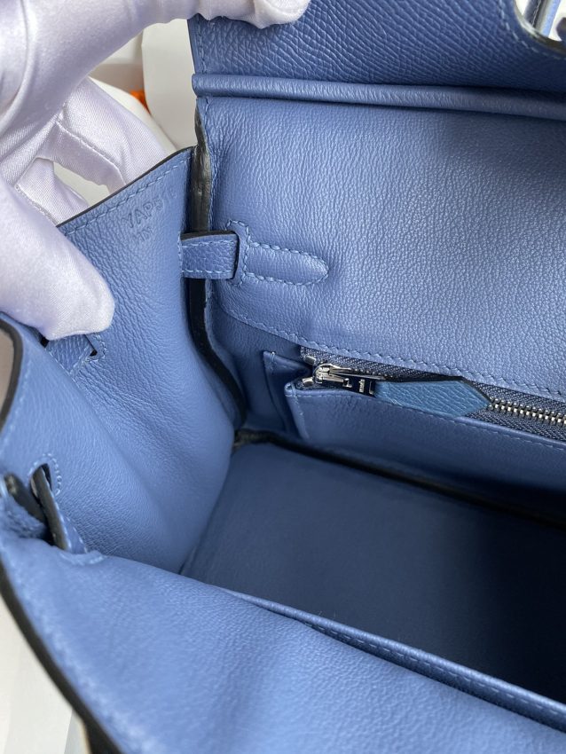 Replica Hermes Top Quality Replica Bag ShopAgate Blue - near-authentic luxury replica handbag