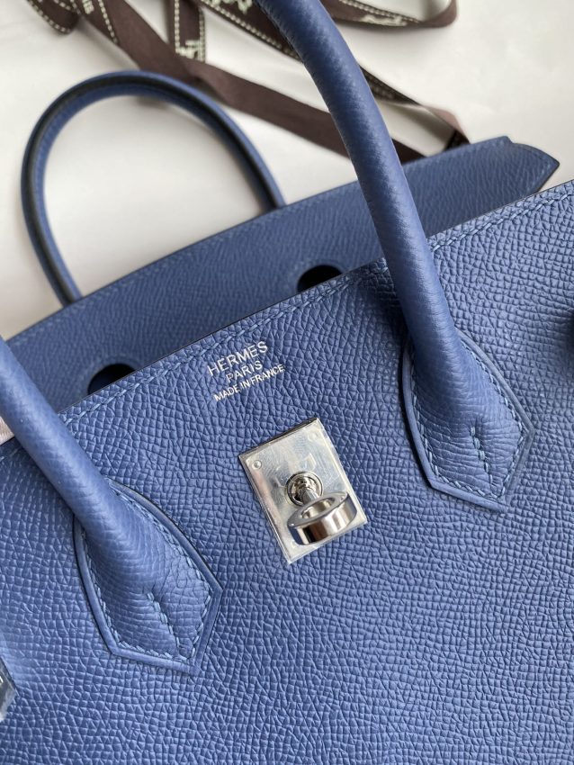 Replica Hermes Top Quality Replica Bag ShopAgate Blue - top-tier luxury replica shoulder bag
