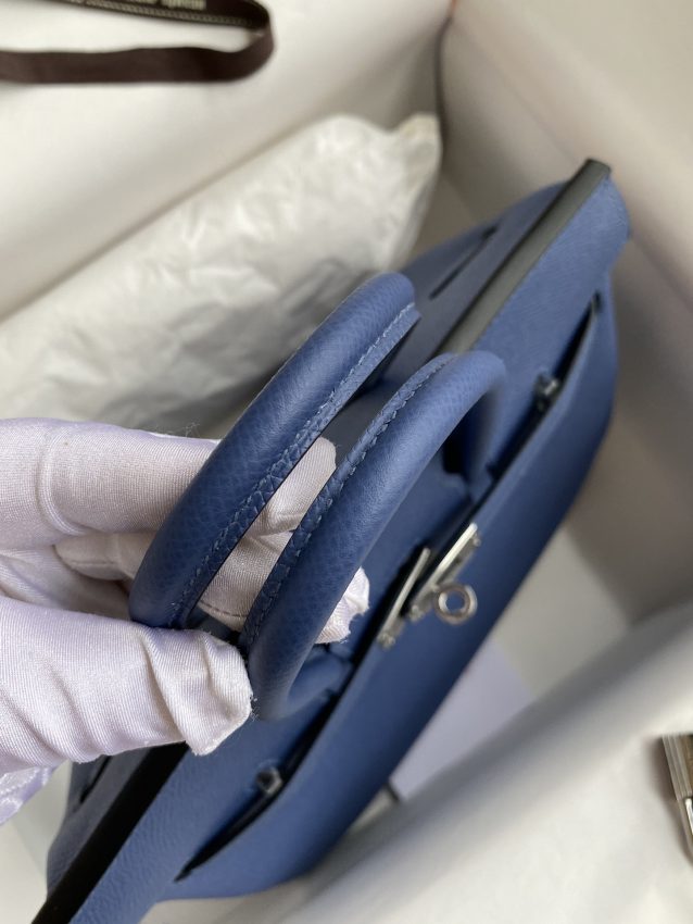 Replica Hermes Top Quality Replica Bag ShopAgate Blue - authentic-look luxury purse replica