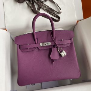 Replica Hermes Top Quality Replica Bag ShopEpsom Anemone Purple - 1:1 designer replica handbag
