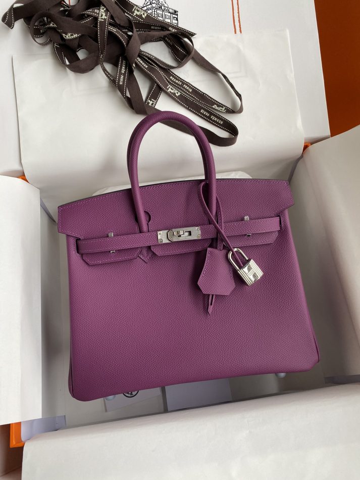 Replica Hermes Top Quality Replica Bag ShopEpsom Anemone Purple - 1:1 designer replica handbag