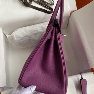 Replica Hermes Top Quality Replica Bag ShopEpsom Anemone Purple - top-rated replica designer bag