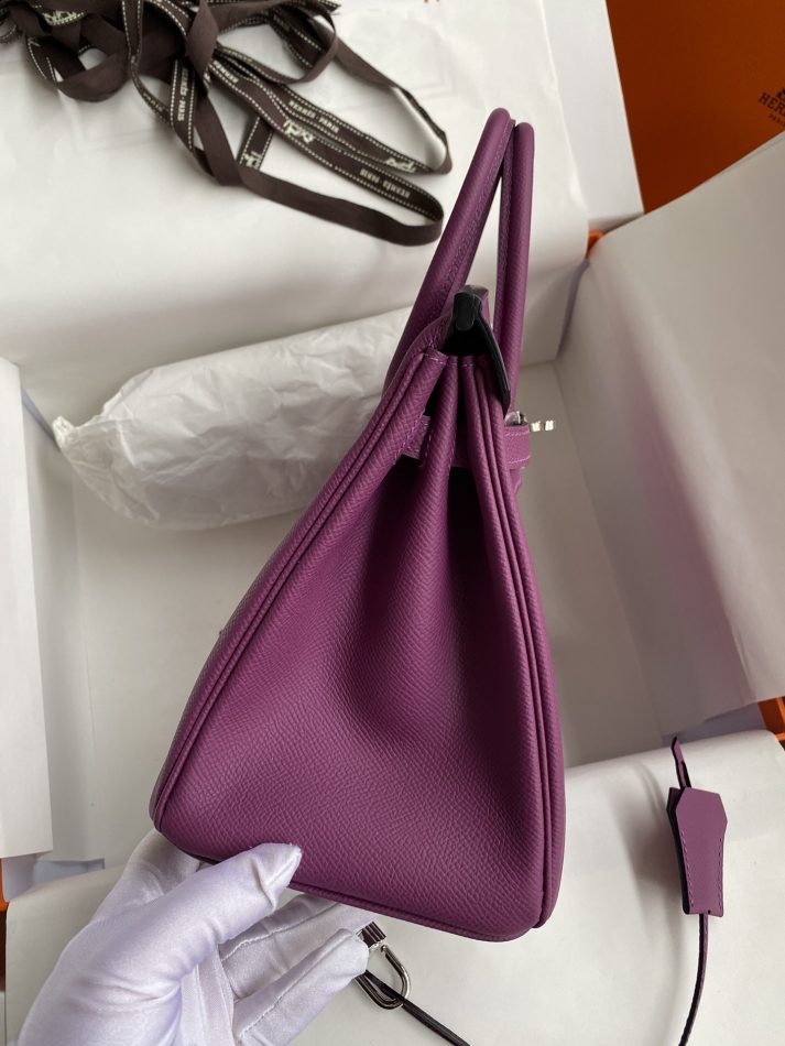 Replica Hermes Top Quality Replica Bag ShopEpsom Anemone Purple - top-rated replica designer bag