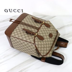 Replica Gucci Interlocking Double G Backpack Beige - top-rated replica designer bag
