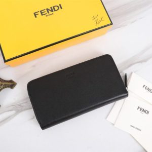 Replica Fendi Grey Eyes Wallet - best-selling designer handbag dupe