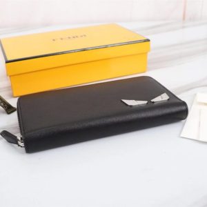Replica Fendi Grey Eyes Wallet - best-selling designer handbag dupe