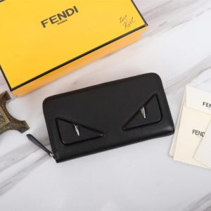 Replica Fendi Black Eyes Wallet - ultra-realistic fake designer tote