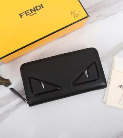 Replica Fendi Black Eyes Wallet - ultra-realistic fake designer tote