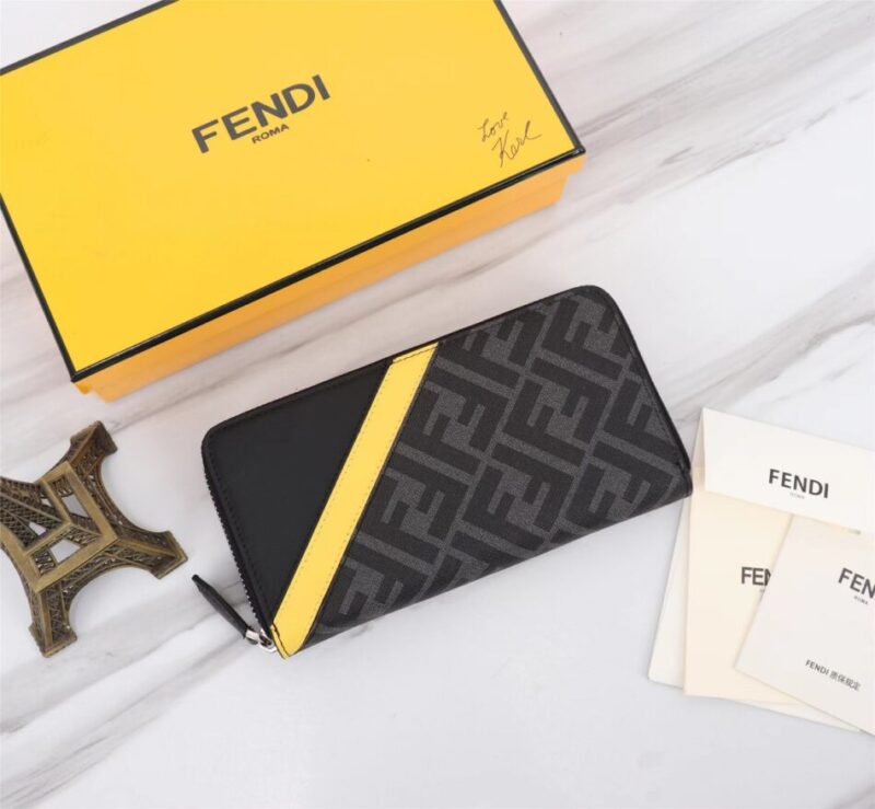 Replica Fendi FF Black Wallet - best-selling designer handbag dupe