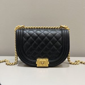Replica CHANEL Le Boy Semi Circular - high-accuracy replica luxury purse