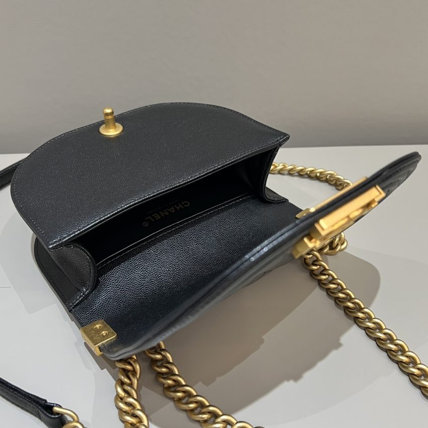 Replica CHANEL Le Boy Semi Circular - premium-grade designer purse dupe