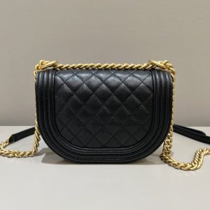 Replica CHANEL Le Boy Semi Circular - best-selling designer handbag dupe