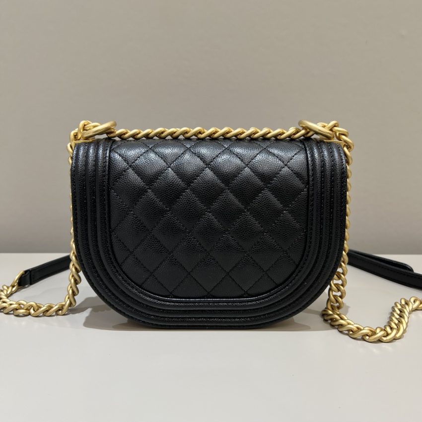 Replica CHANEL Le Boy Semi Circular - best-selling designer handbag dupe