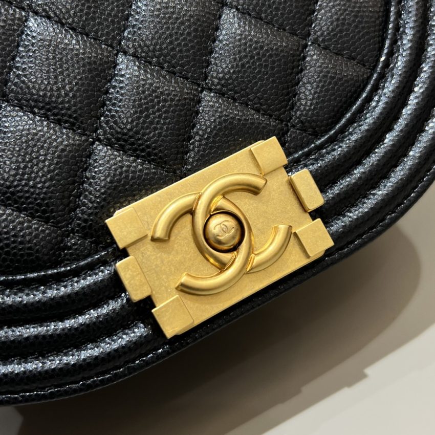 Replica CHANEL Le Boy Semi Circular - realistic designer-inspired fake bag