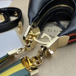 Replica Gucci Attache Canvas Black - ultra-realistic fake designer tote